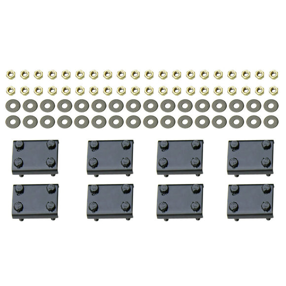 Westin 2000-2013 Chevy/GMC Tahoe 4dr (Excl 43135 Z71) Premier Oval Nerf Step Bar Mount Kit - Black