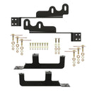 Westin 2008-2017 Buick/Chevrolet/GMC/Saturn Enclave Premier Oval Nerf Step Bar Mount Kit - Black-1