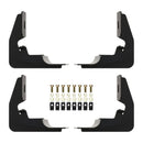 Westin 2014-2018 Chevy Silverado 1500 Reg Cab Premier Oval Nerf Step Bar Mount Kit - Black-1