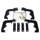 Westin 2015-2018 Ford F-150 Reg/SuperCab/SuperCrew Premier Oval Nerf Step Bar Mount Kit - Black-2
