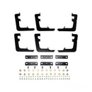 Westin 19 Ram 1500 Quad/Crew Cab (Ex. Classic) Premier Oval Nerf Step Bar Mount Kit - Black-2
