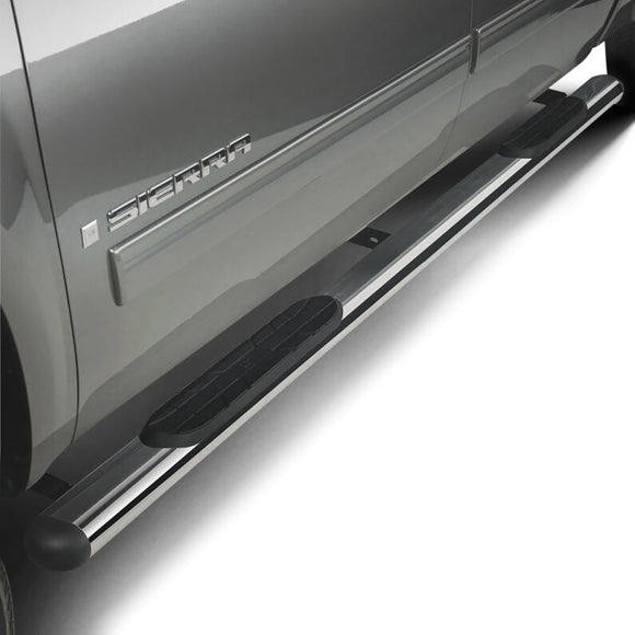 Westin Premier 4 Oval Nerf Step Bars 91 in - Stainless Steel