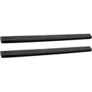 Westin Premier 6 in Oval Side Bar - Mild Steel 75 in - Black-1