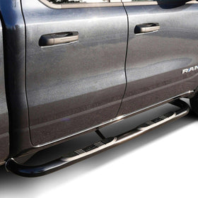 Westin 19-20 Ram 1500 Crew Cab E-Series 3 Nerf Step Bars - Black - 0