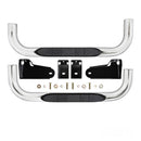 Westin 19-20 Chevy/GMC Silverado/Sierra 1500 Regular Cab E-Series 3 Nerf Step Bars - Stainless Steel-2
