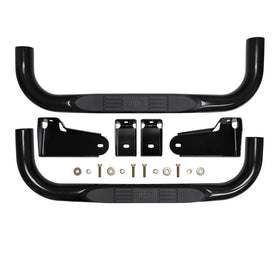Westin 19-20 Chevy/GMC Silverado/Sierra 1500 Regular Cab E-Series 3 Nerf Step Bars - Black - 0