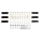 Westin 2019 Ram 1500 Quad/Crew Cab (Excl. 2019 Ram 1500 Classic) Running Board Mount Kit - Black-2