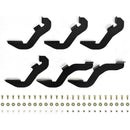 Westin 2019 Ford Ranger SuperCrew / SuperCab 2019 Running Board Mount Kit - Black-1