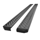Westin Grate Steps Running Boards 90 in - Textured Black-1