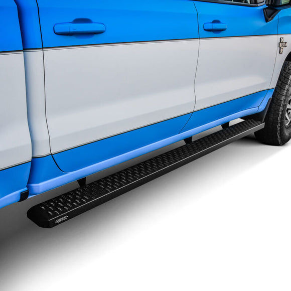 Westin Grate Steps Running Boards 90 in - Textured Black