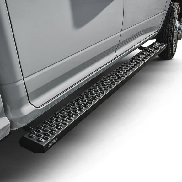 Westin Grate Steps Running Boards 83 in - Textured Black