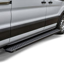 Westin 15-22 Ford Transit Van 150/250/350 Grate Steps Running Boards - Tex. Blk-1