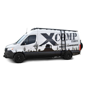 Westin 07-23 Mercedes-Benz Sprinter w/ 144in. Wheelbase Outlaw Nerf Step Bars - Textured Black - 0