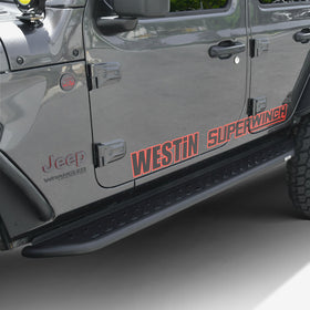 Westin 18-24 Jeep Wrangler (JL) Unlimited 4DR Outlaw Running Board - 0