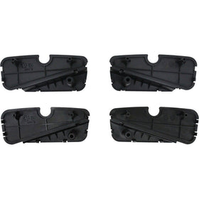 Westin R5 LED Light Kit - 4 End Caps Integrated LED Lights w/ Wiring Harness - Black
