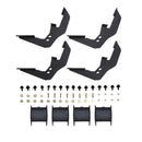 Westin 19-20 Chevy/GMC Silverado/Sierra 1500 Regular Cab R7 Nerf Step Bars - Black-2