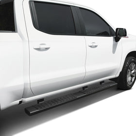 Westin 2019 Chevrolet Silverado/Sierra 1500 Crew Cab R7 Nerf Step Bars - Black - 0