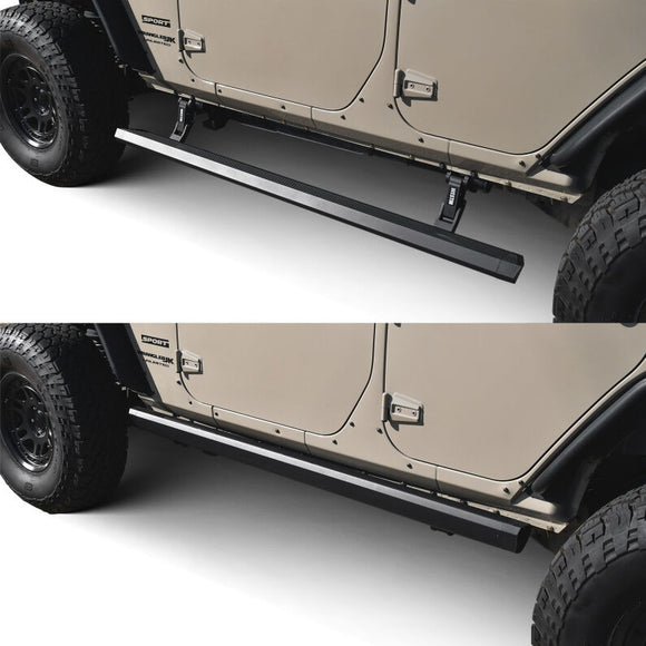 Westin 07-18 Jeep Wrangler JK Unlimited Pro-e Electric Running Boards
