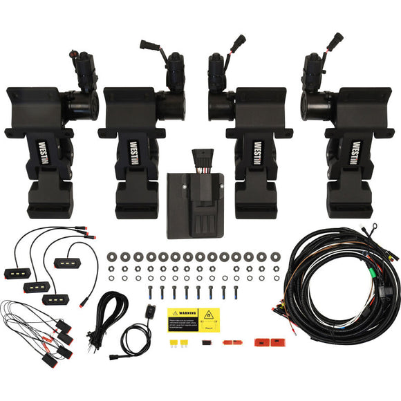 Westin 07-18 Chevrolet Silverado Pro-e Electric Running Boards - Textured Black