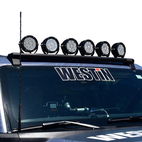 Westin 21-23 Ford Bronco (Excl. Bronco Sport) XTS Overhead Light Mount - Tex. Blk - 0