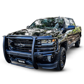 Westin 16-18 Chevy Silverado 1500 Sportsman X Grille Guard - Textured Black - 0