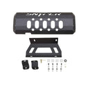 Westin/Snyper 07-17 Jeep Wrangler Muffler Skid Plate - Textured Black-2
