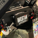 Westin Winch Mount License Plate Re-locator - Black-1