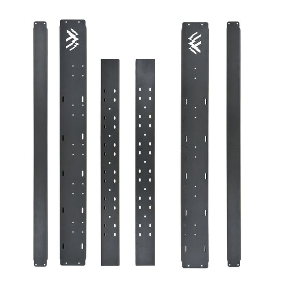 Westin Overland Cargo Rails 57in - Textured Black