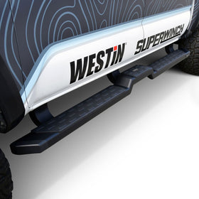 Westin 05-23 Toyota Tacoma DC HDX Running Boards - Tex. Blk - 0