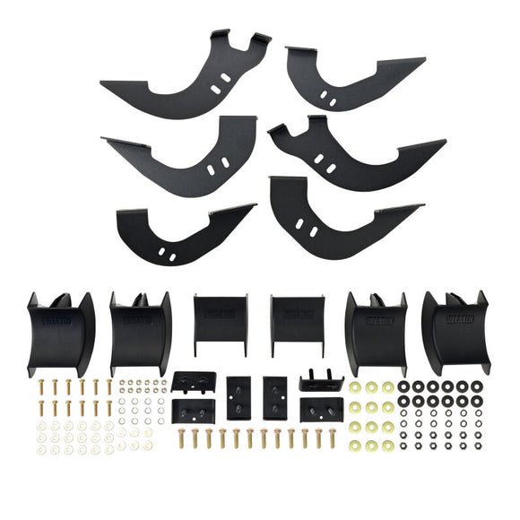 Westin 15-25 Ford F-150 SuperCrew / 17-25 F-250/350 CC HDX Running Boards - Tex. Blk