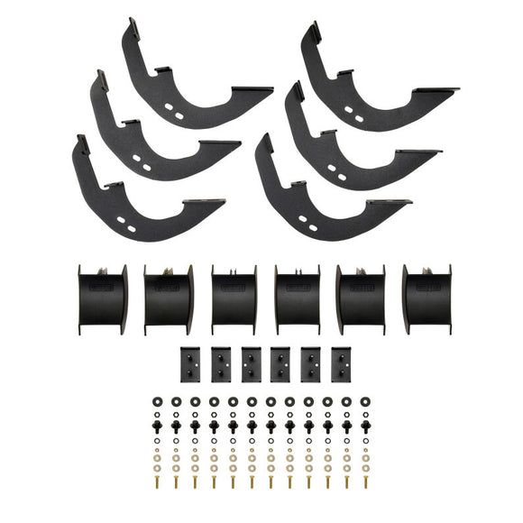 Westin 19-24 Chevrolet Silverado / GMC Sierra 1500 DC (Excl. LD/LTD) HDX Running Boards - Tex. Blk