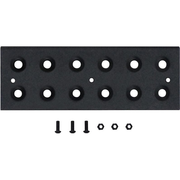 Westin Replacement service kit includes 11 inch die stamped step pad and fasteners - Black