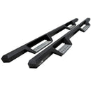 Westin 04-13 Chevy Silverado 1500 Crew Cab HDX Stainless Drop Nerf Step Bars - Textured Black-2