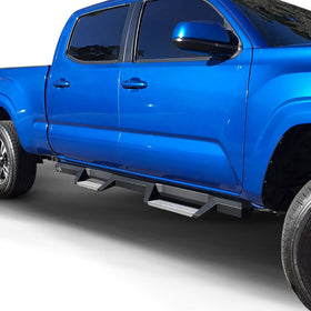 Westin 05-20 Toyota Tacoma Double Cab HDX Stainless Drop Nerf Step Bars - Textured Black - 0