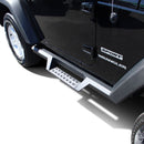 Westin/HDX 07-17 Jeep Wrangler 2Dr Drop Nerf Step Bars - Textured Black-2