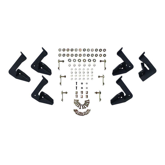 Westin 09-18 RAM 1500 Quad Cab HDX Stainless Drop Nerf Step Bars - Tex. Blk