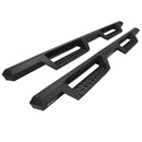 Westin/HDX 07-18 Chevy/GMC Silv/Sierra 15/25/3500 Ext/Dbl Drop Nerf Step Bars - Textured Black-1