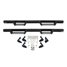 Westin/HDX Stainless 15-18 Ford F-150 SC/17-18 F-250/F-350 CC Drop Nerf Step Bars - Textured Black - 0