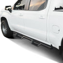 Westin 2019 Chevrolet Silverado / GMC Sierra 1500 Crew Cab Drop Nerf Step Bars - Textured Black-2