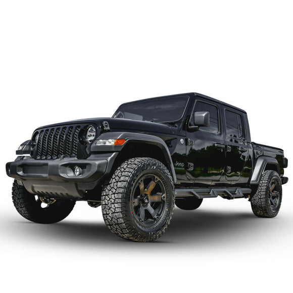 Westin 2020 Jeep Gladiator HDX Drop Nerf Step Bars - Textured Black