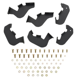 Westin 21-22 Ford Bronco 4DR HDX Stainless Drop Nerf Step Bars - Textured Black - 0