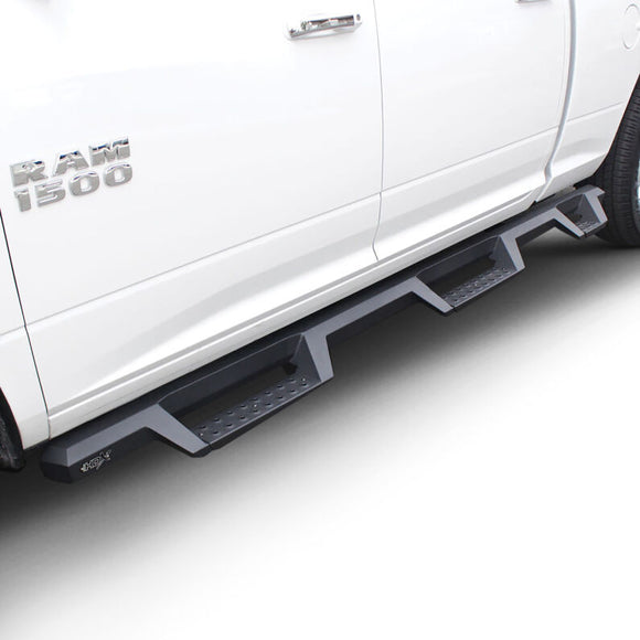 Westin 10-18 Dodge Ram Crew Cab 5ft & 6ft Bed HDX Drop Wheel-To-Wheel Nerf Step Bars
