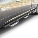 Westin/HDX 10-18 Ram 2500/3500 Crew Cab (8ft Bed) Drop Wheel to Wheel Nerf Step Bars - Txt Black-2