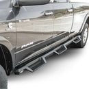Westin/HDX 19-20 Ram 2500/3500 Crew Cab (8ft Bed) Drop Wheel to Wheel Nerf Step Bars - Txt Black-2