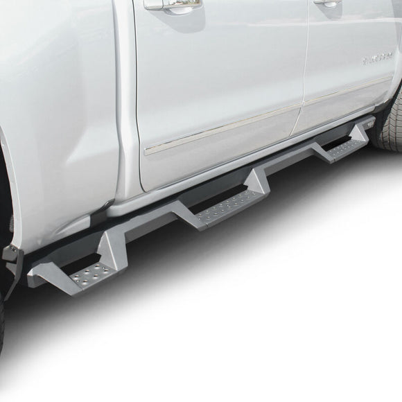Westin 07-18 Chevrolet Silverado 1500 CC 5.5ft Bed HDX Drop W2W Nerf Step Bars - Tex. Blk