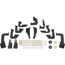 Westin 07-18 Chevrolet Silverado 1500 CC 5.5ft Bed HDX Drop W2W Nerf Step Bars - Tex. Blk-2