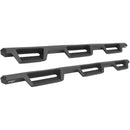 Westin 14-18 Chevrolet Silverado 1500 DC 6.5ft Bed HDX Drop W2W Nerf Step Bars - Tex. Blk-1