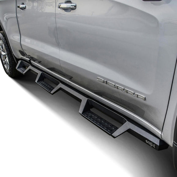 Westin 19-22 GMC Sierra 1500 CC 6.5ft Bed (Excl. 2019 Ltd/LD) HDX Drop W2W Nerf Step Bars - Tex. Blk