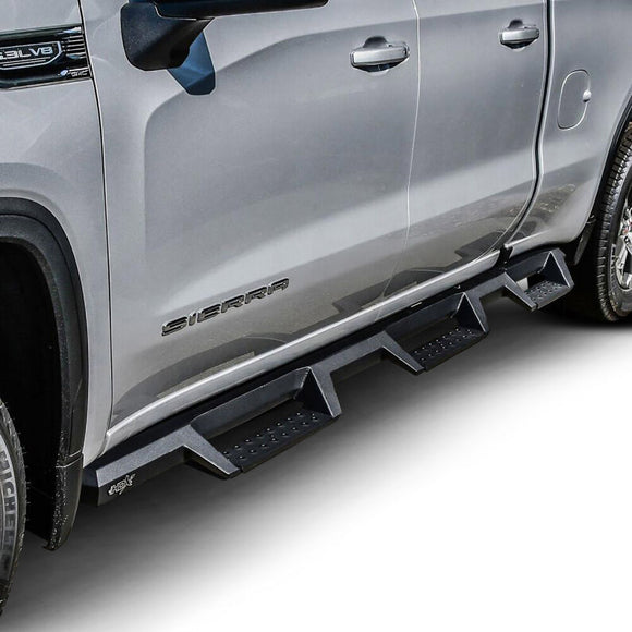 Westin 19-20 GM 1500 DC 6.5ft bed (Excludes LD/Limited) HDX Drop W2W Nerf Step Bars - Textured Black