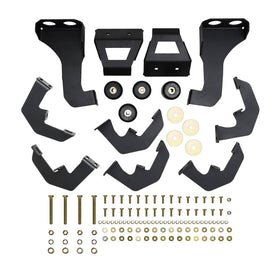 Westin 2020 Chevy Silverado 2500/3500 Crew Cab (8ft Bed) HDX W2W Nerf Step Bars - Textured Black - 0